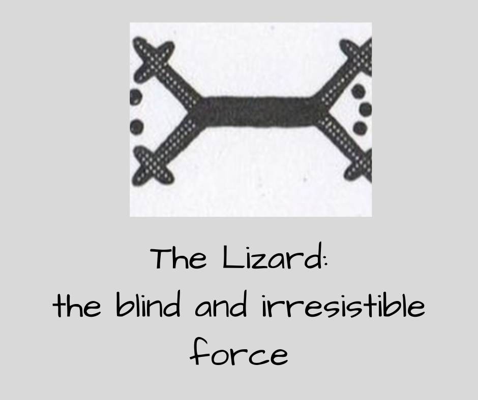 the amazigh symbols The Lizard