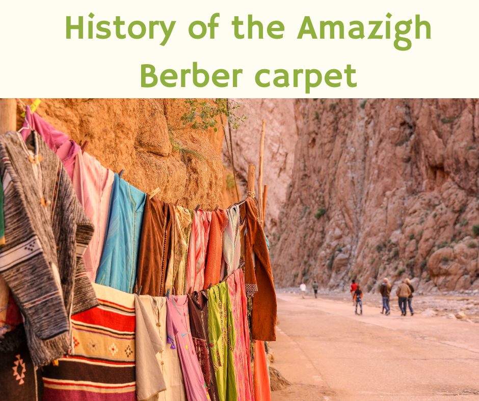 History of the Amazigh Berber carpet